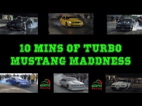 10 mins Of Turbo Mustang Madness Including Boosted Gt, Mike Murillo, Sazbo and more! 4k video