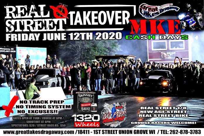 MKE Real Street Takeover 2020 Great Lakes Dragaway