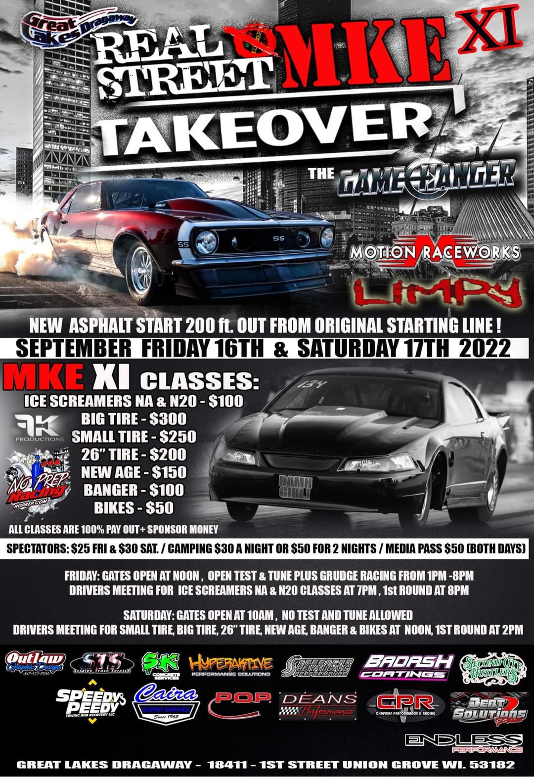 MKE Real Street Takeover XI "The Game Changer"