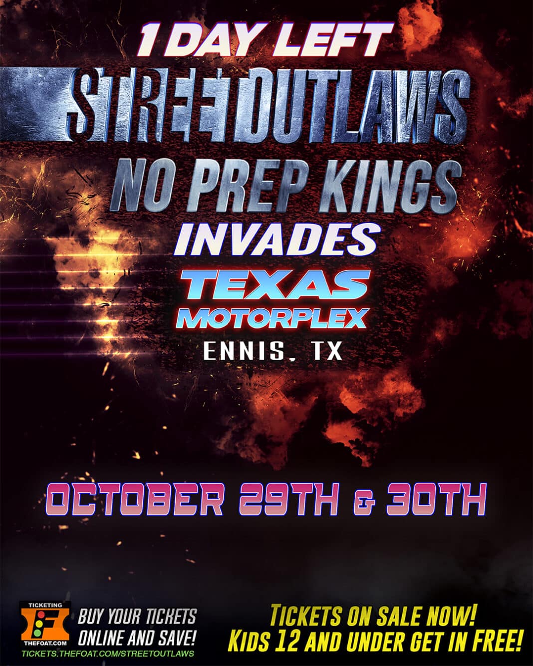 **UPDATE** STREET OUTLAWS NO PREP KINGS AT TEXAS MOTORPLEX EVENT MOVED ...