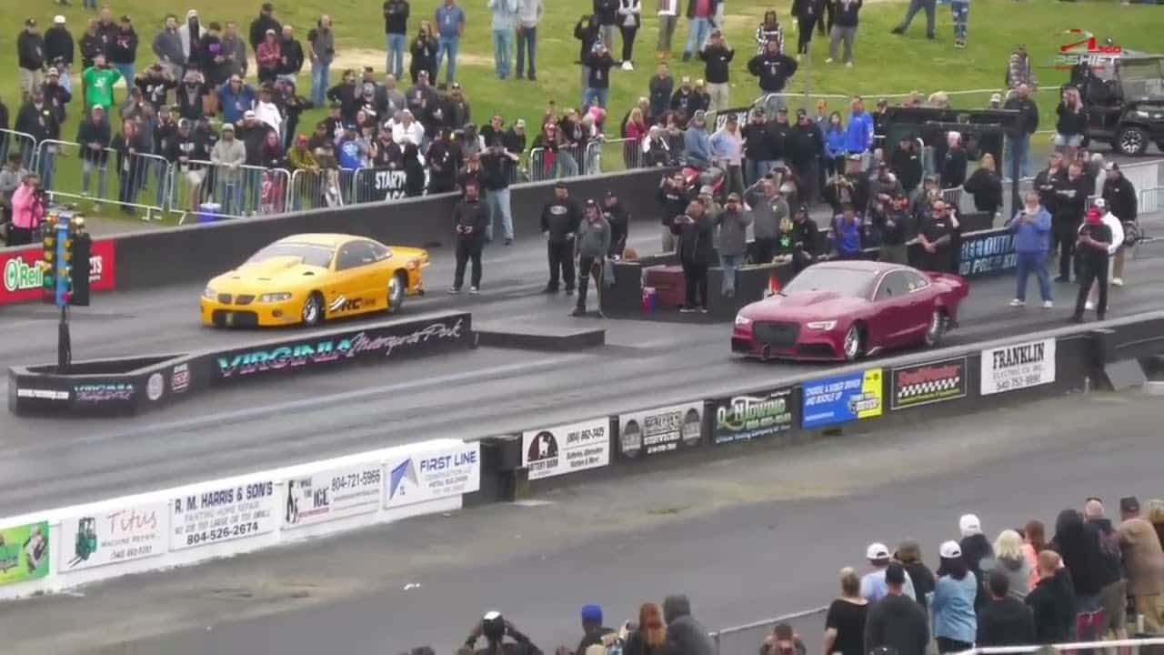 Street outlaws Daddy Dave v Jeff Lutz - No Prep Racing
