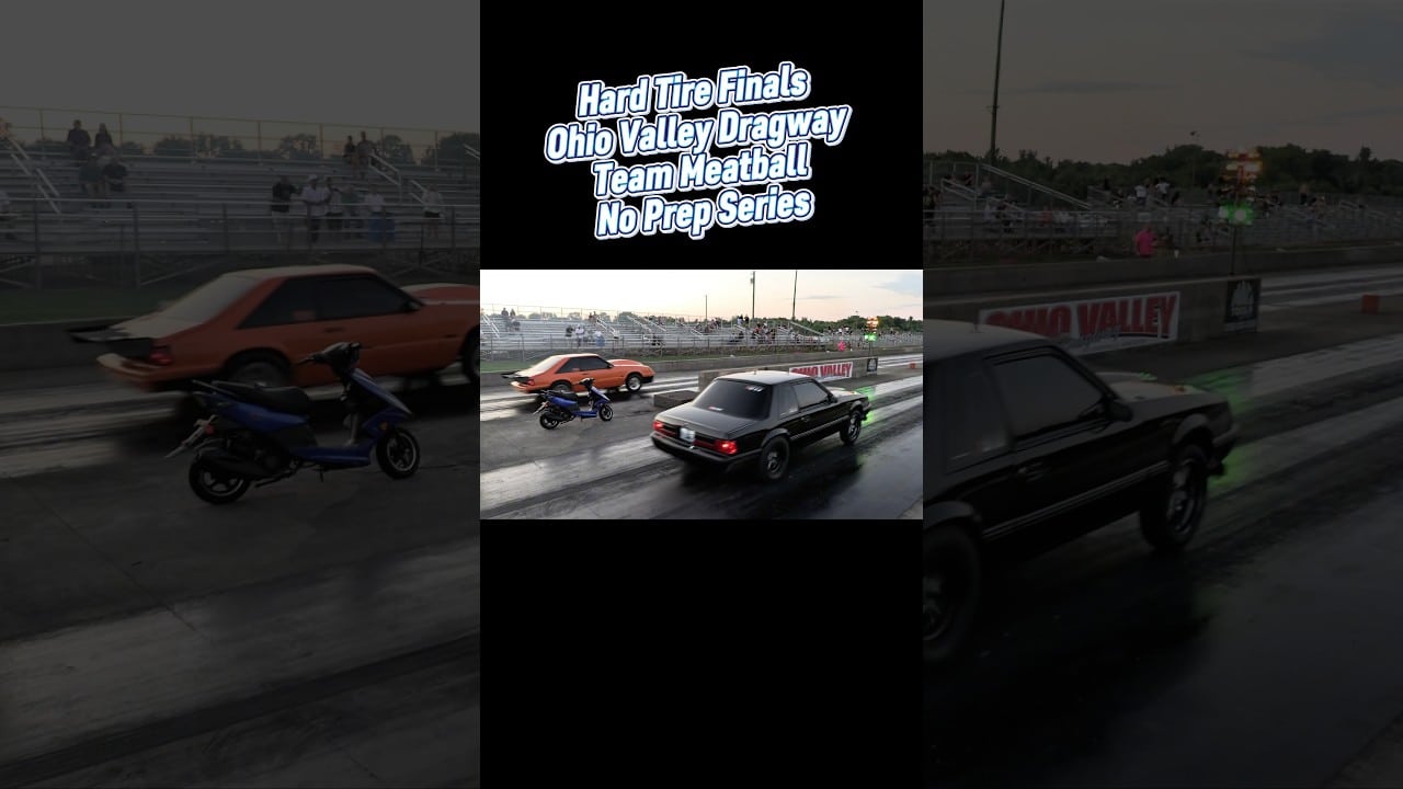 Hard Tire Finals Team Meatball No Prep Series at Ohio Valley Dragway # ...