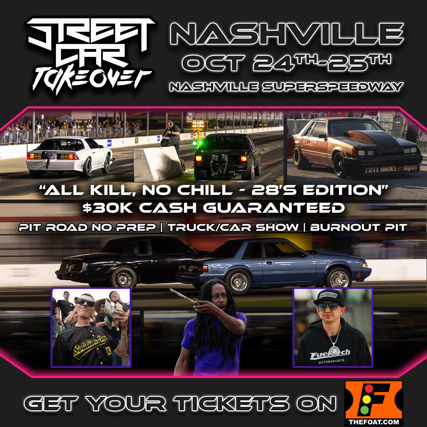 STREET CAR TAKEOVER - SCT NASHVILLE SUPERSPEEDWAY