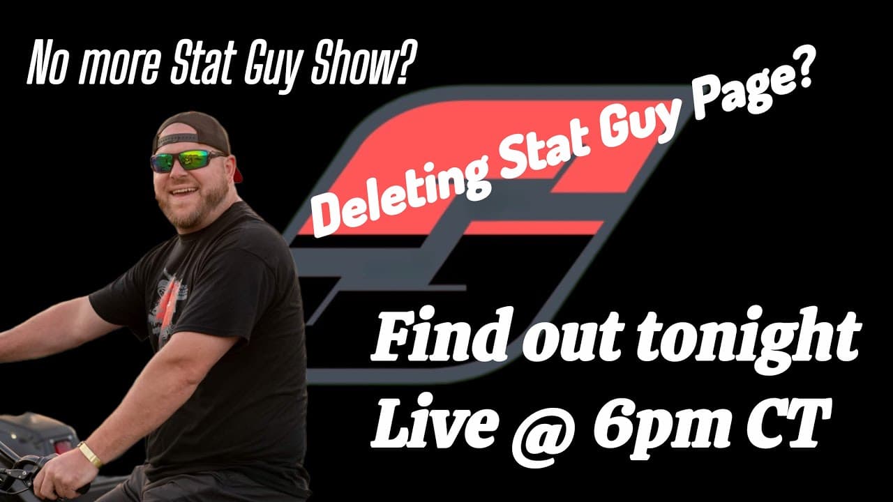 STAT GUY UPDATE – Where did you go?