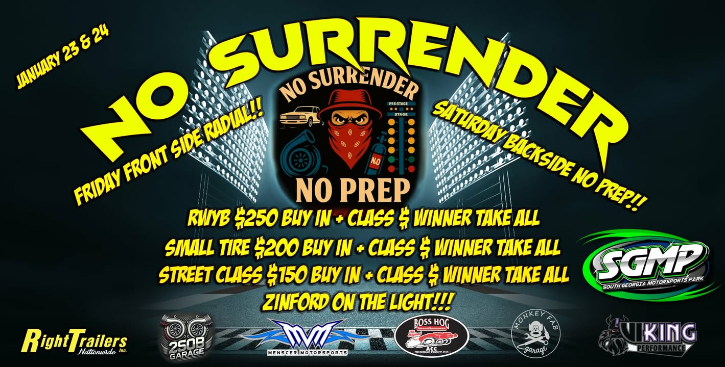 No Surrender No Prep