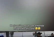 @fueledbyracing Honda Insight in the 6.50 index class at a no prep drag race eve…