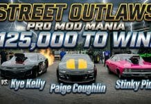 STREET OUTLAWS/NO PREP KINGS BATTLE FOR $125,000 TO WIN ! KYE KELLEY DISCO DEAN PAIGE COUGHLIN