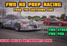 FWD NO PREP RACING SHOOTOUT FROM THE BACKSIDE | ALLOUT IMPORT VS MUSCLE | K20 EK, B-SERIES EG & MORE