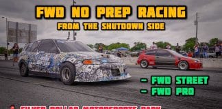 FWD NO PREP RACING SHOOTOUT FROM THE BACKSIDE | ALLOUT IMPORT VS MUSCLE | K20 EK, B-SERIES EG & MORE
