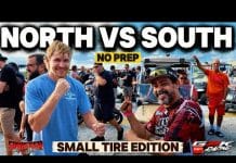 North Vs South 3 No Prep Small Tire Racing #racing #noprep #dragracing