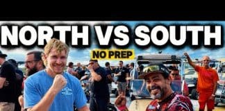 North Vs South 3 No Prep Small Tire Racing #racing #noprep #dragracing
