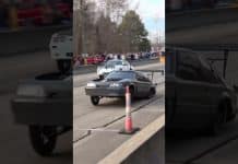 🔥 Have you seen this Mustang!!! #dragracing #noprep #racing