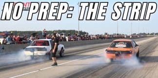 Ontario Street Outlaws NO PREP! Racing the Shutdown Area at The Toronto Motorsports Park
