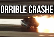 Horrible crashes at Outlaw Armageddon no prep.