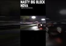 War in the woods Nasty big block Nova #noprepracing #reels #dragracing #nova