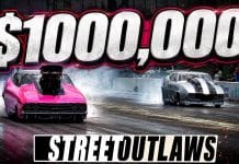 Street outlaws compete for one Million Dollars. The biggest race
